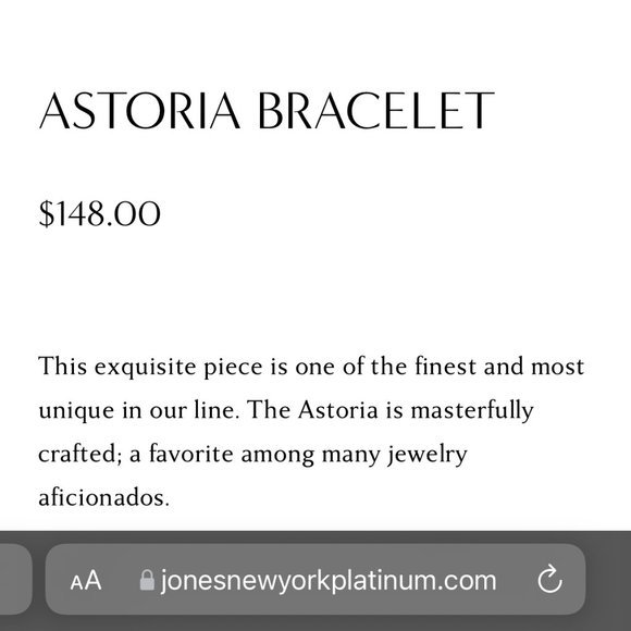 RARE FIND!! NWT!!Astoria Bracelet - Picture 8 of 8